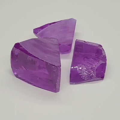 Nanosital Simulated Color Changing Lab Created Faceting Rough for Gem Cutting - #115 - Various Sizes #BEGIN