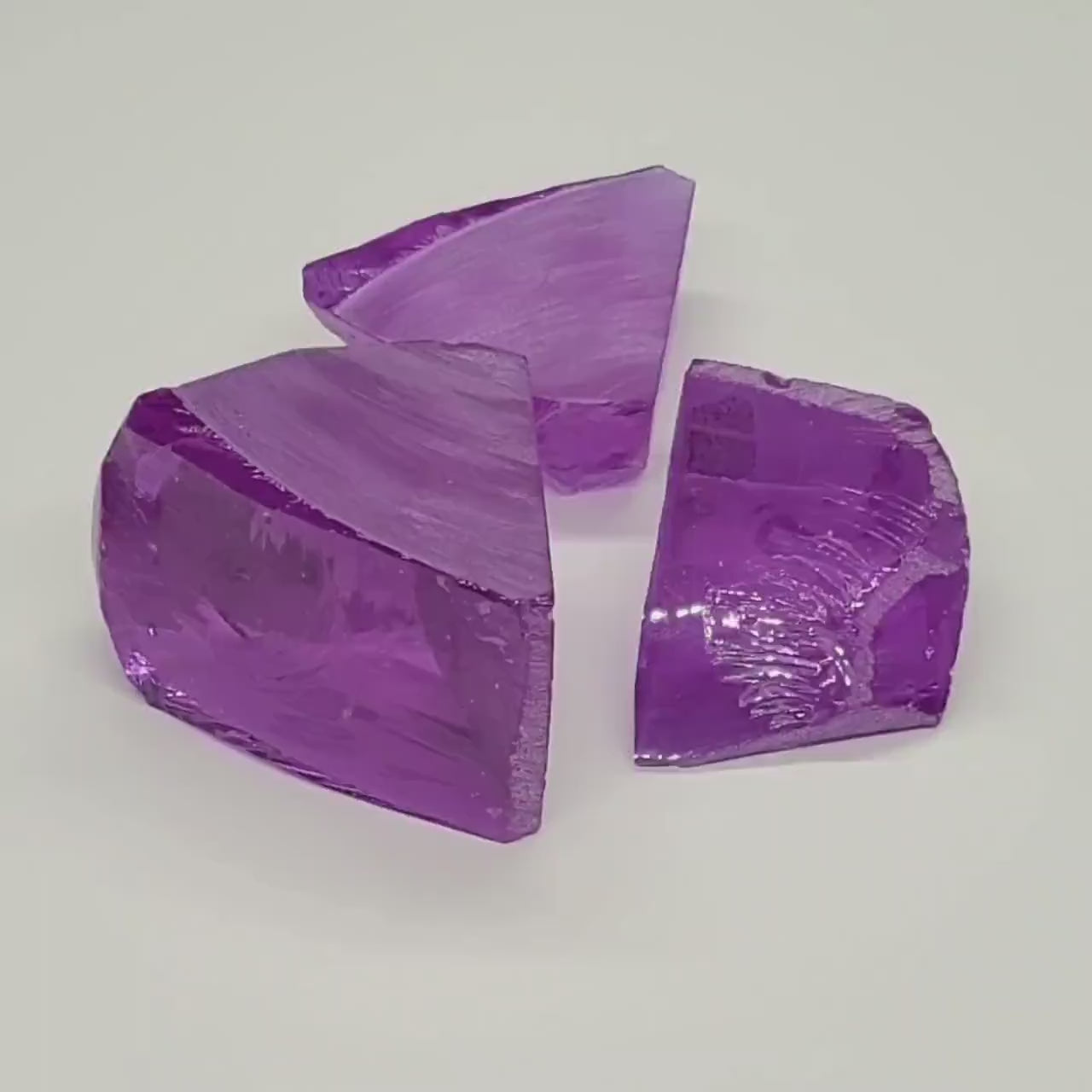 Nanosital Simulated Color Changing Lab Created Faceting Rough for Gem Cutting - #115 - Various Sizes #BEGIN
