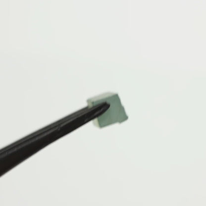 Cyan Moissanite - Grade A - Faceting Rough