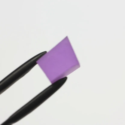 Purple Czochralski Pulled Sapphire (Bluish Hue) - Grade A - Faceting Rough