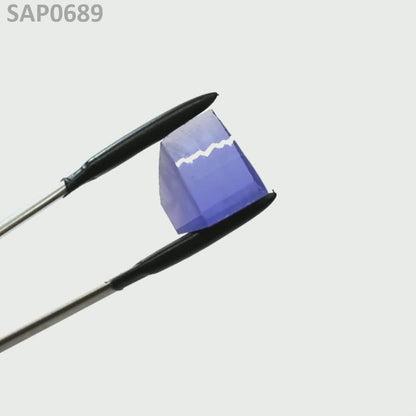 Medium Blue Czochralski Pulled Sapphire - Grade A - Faceting Rough