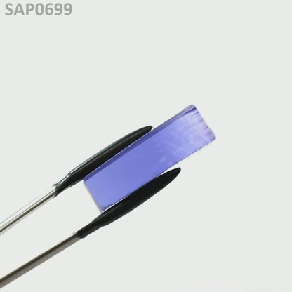 Medium Blue Czochralski Pulled Sapphire - Grade A - Faceting Rough