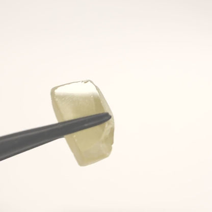 Yellow Synthetic Rutile Grade A - Faceting Rough