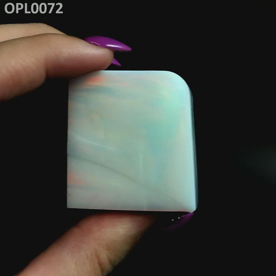 Opal Au Orange Fire/White FD0 : OPL0072