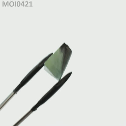 Cyan Moissanite - Grade A - Faceting Rough