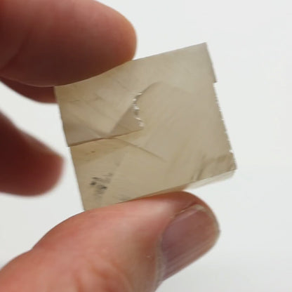 White DEF Color Moissanite - Grade A - Faceting Rough