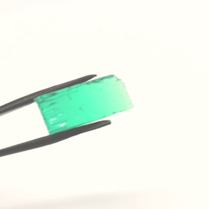Hydrothermal Colombian Emerald - Grade A - Faceting Rough