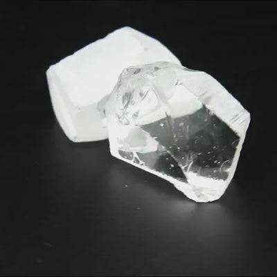 UV Reactive Nanosital #E-137 Lab Created Faceting Rough for Gem Cutting - Various Sizes #BEGIN