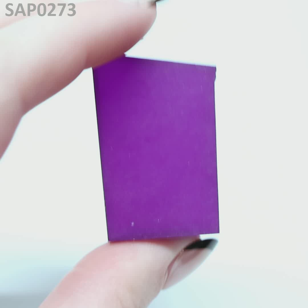 Purple Red Sapphire : SAP0273