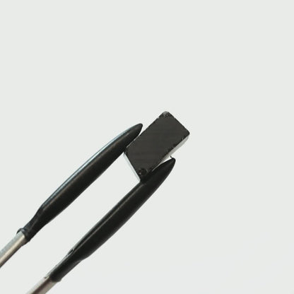 Black Moissanite - Grade A - Faceting Rough