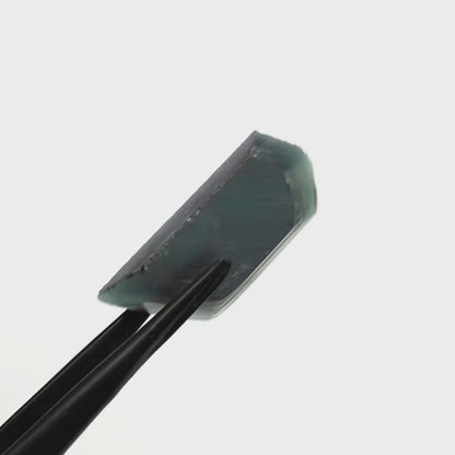 Synthetic Alexandrite Gemstone Rough - Green