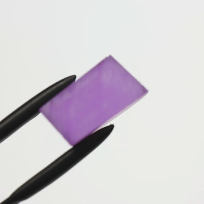 Purple Czochralski Pulled Sapphire (Bluish Hue) - Grade A - Faceting Rough