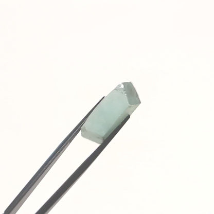 Cyan Moissanite - Grade A - Faceting Rough