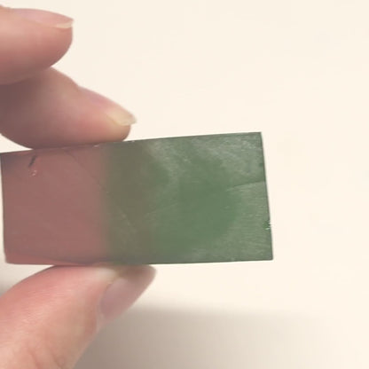 Nanosital Simulated Watermelon Tourmaline (New Style)  Lab Created Faceting Rough for Gem Cutting -Various Sizes