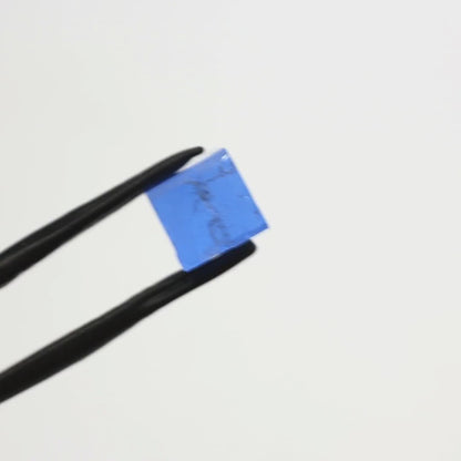 Lab-Created Cobalt Spinel – High-Clarity Neon Blue Rough Crystal