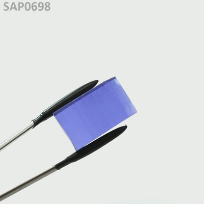 Medium Blue Czochralski Pulled Sapphire - Grade A - Faceting Rough