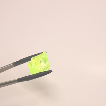 Lutetium Aluminum Garnet (LuAG) - Faceting Rough