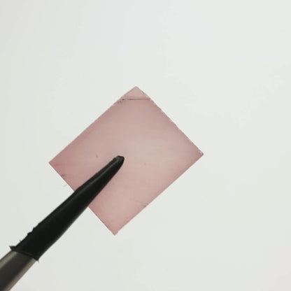 Morganite Pink Czochralski Pulled Sapphire - Grade A - Faceting Rough