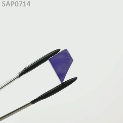 Medium Blue Czochralski Pulled Sapphire - Grade A - Faceting Rough