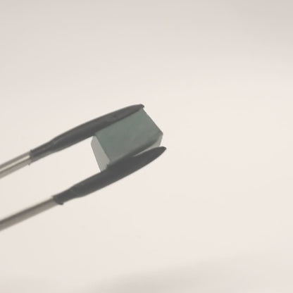Green Moissanite - Grade A - Faceting Rough