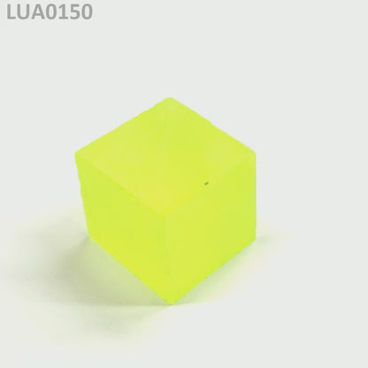 Lab-Grown LuAG Garnet – Intense UV Reactive Gemstone Rough