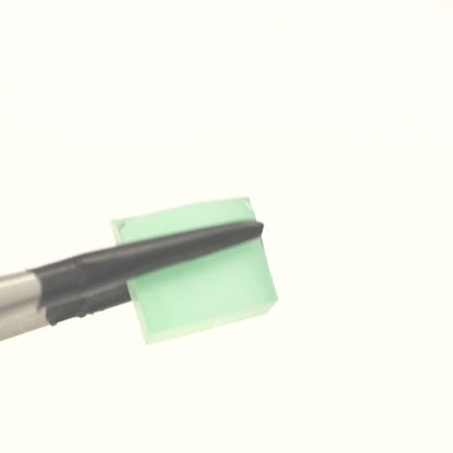 Mint Green Czochralski Pulled Sapphire - Grade A - Faceting Rough