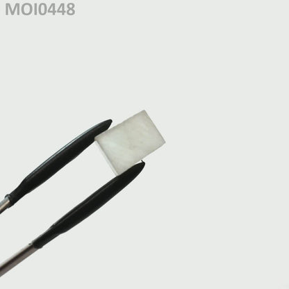 White DEF Color Moissanite - Grade A - Faceting Rough