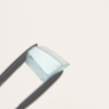 Aquamarine Colored Czochralski Pulled Sapphire - Grade A - Faceting Rough