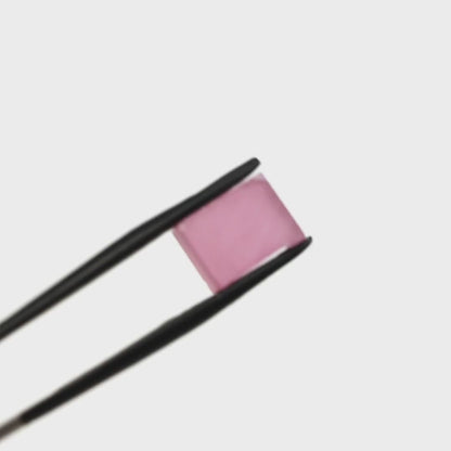 Vivid Pink Czochralski Pulled Sapphire - Grade A - Faceting Rough