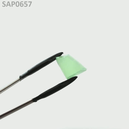 Mint Green Czochralski Pulled Sapphire - Grade A - Faceting Rough