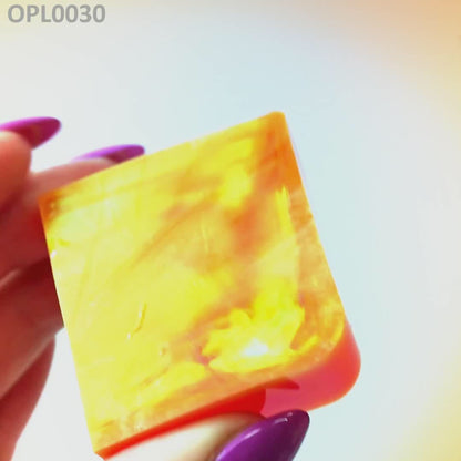 Opal Au Green Fire/Orange FB4 : OPL0030