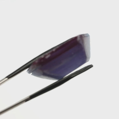 Synthetic Alexandrite Gemstone Rough - Green