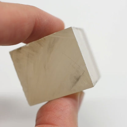 White DEF Color Moissanite - Grade A - Faceting Rough