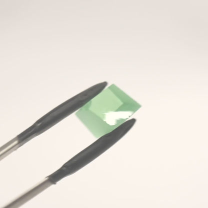 Mint Green Czochralski Pulled Sapphire - Grade A - Faceting Rough