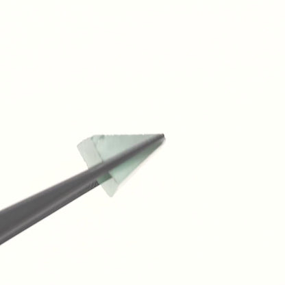 Cyan Moissanite - Grade A - Faceting Rough