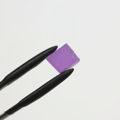 Purple Czochralski Pulled Sapphire (Bluish Hue) - Grade A - Faceting Rough