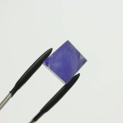 Medium Blue Czochralski Pulled Sapphire - Grade A - Faceting Rough