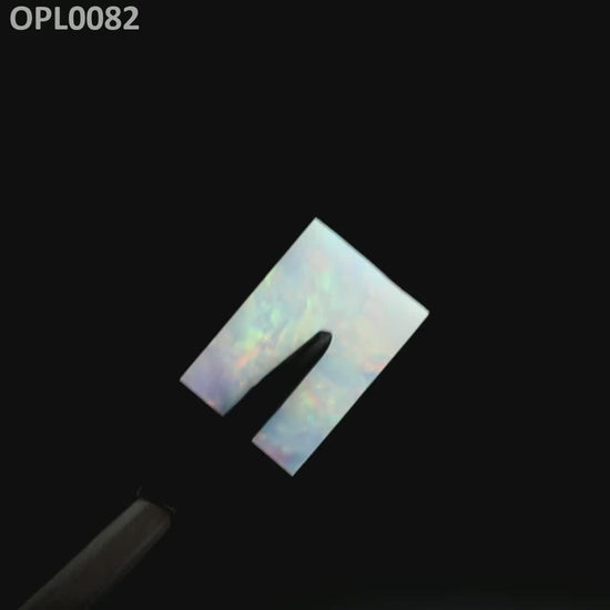 Opal Au Orange Fire/White FD0 : OPL0082