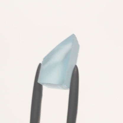 Aquamarine Colored Czochralski Pulled Sapphire - Grade A - Faceting Rough