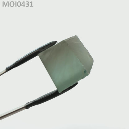 Cyan Moissanite - Grade A - Faceting Rough