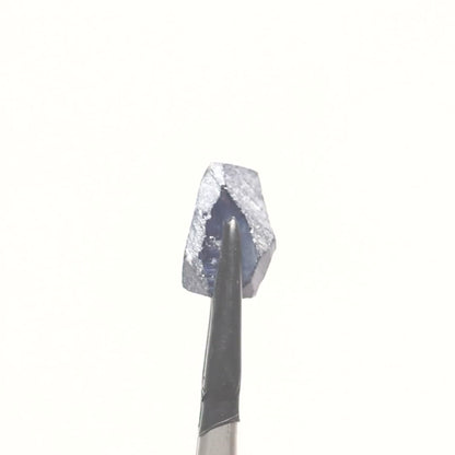 Dark Blue Synthetic Rutile Grade A - Faceting Rough