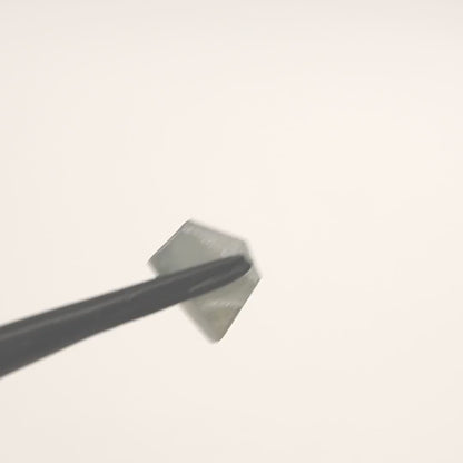 Grey Synthetic Rutile Grade A - Faceting Rough