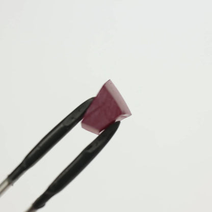 Pigeon Blood Red  Czochralski Pulled Ruby - Grade A - Faceting Rough