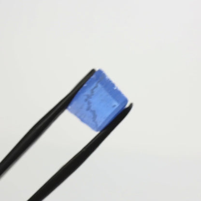 Lab-Created Cobalt Spinel – High-Clarity Neon Blue Rough Crystal