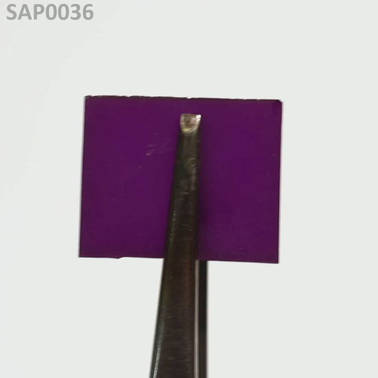 Purple Red Sapphire : SAP0036