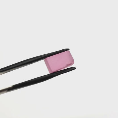 Vivid Pink Czochralski Pulled Sapphire - Grade A - Faceting Rough