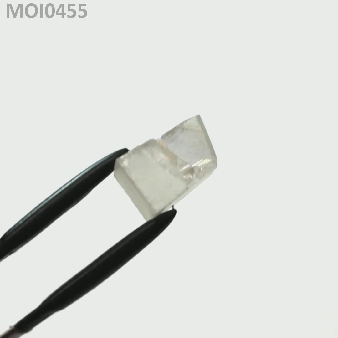 White DEF Moissanite