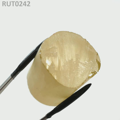 Near Colorless Large Synthetic Rutile Grade A - Faceting Rough