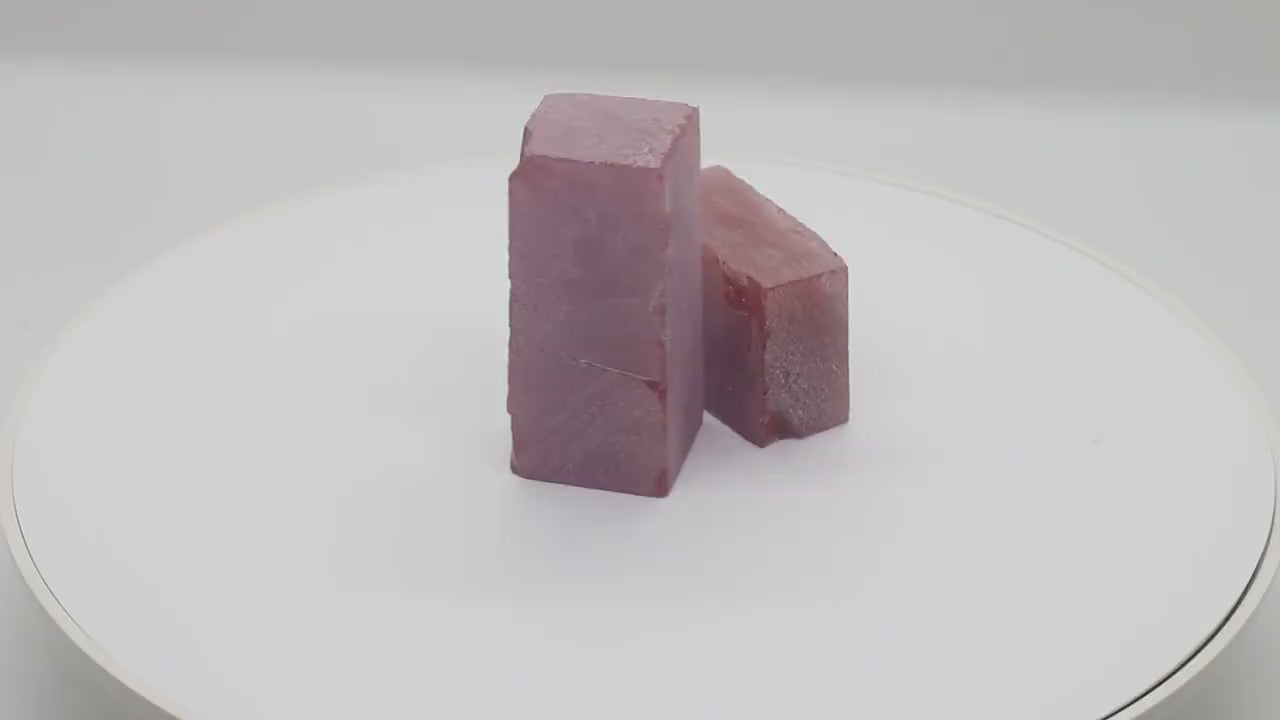 Nanosital Simulated Sweet Dreams Lab Created Faceting Rough for Gem Cutting - #600 - Various Sizes #BEGIN