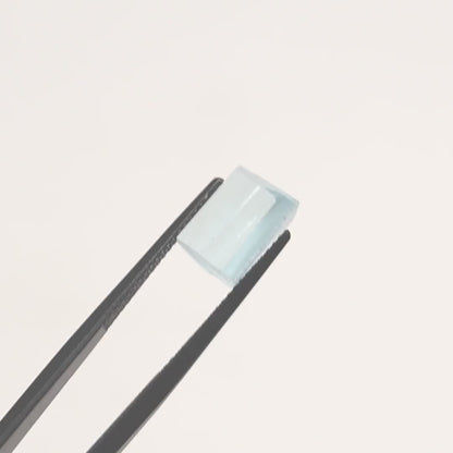 Aquamarine Colored Czochralski Pulled Sapphire - Grade A - Faceting Rough